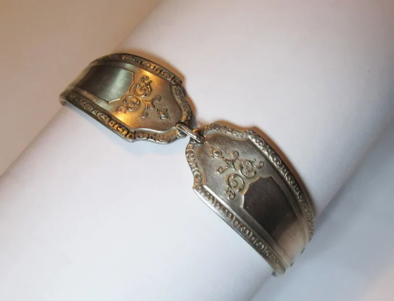Engraved Balinese silver cuff bracelet of the kind worked by Celuk silversmiths